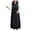 Black, variant on HAPIMO Puffer Vest Women Puffy Vest Lightweight Puffer Waistcoat Full Zip Up Outerwear with Hood Winter Long Coats Sleeveless Jackets Pockets Black L