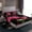 Pink Black, variant on Homewish Valentine'S Day Rose Twin Sheet Sets,Romance Flower Floral Twin Fitted Sheet,Black Red 03 For Men Women,Luxury Bedroom Decor,3 Pieces