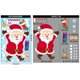 thumbnail image 3 of 2025 Pegatinas de ventana de vidrio con diseño de reno y Papá Noel, muñeco de nieve, copo de nieve, pegatina de pared electrostática, decoración navideña para el hogar Noel, 3 of 5