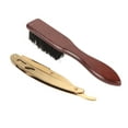 thumbnail image 2 of Juego de soportes para cuchillas de barba, de metal, multifuncionales, ergonómicos, para limpieza de vello roto, cepillo para el cuidado de la barba, 2 of 14