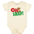 thumbnail image 3 of Inktastic Oh Snap Boys or Girls Baby Bodysuit, 3 of 5