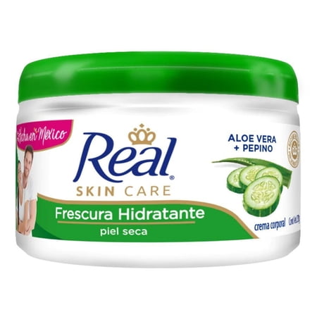 Real Skin Care Cream Moisturizing Freshness Formula Dermatologist Recommended Made in Mexico