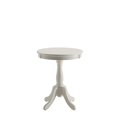 thumbnail image 1 of Acme Furniture 82804-VV Ergode Table d'Appoint Blanche, 1 of 1