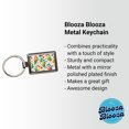 thumbnail image 2 of Cute Parrots Hearts Watercolor Metal Rectangle Keychain, 2 of 7