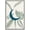 WHITE, variant on PixonSign Framed Canvas Print Wall Art Mid-Century Floral Botanical Plant Crescent Moon Abstract Shapes Illustrations Modern Art Decorative Minimal for Living Room, Bedroom, Office - 24"x36" Black