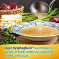 Clear DysphagiAide® Beverage and Food Thickener, 90 Servings/jar