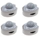 thumbnail image 1 of 4X Detector de Movimiento Infrarrojo PIR DC5-24V Interruptor Temporizador de Encendido Y Apagado Automático Lámpara Sensor de Movimiento PIR de Cuerpo Luz LED para El Hogar(Blanco), 1 of 6