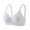 Light Gray, variant on Shaoxi Bras for Women Supportive Wireless Push Up Bra Full Coverage No Underwire Seamless Plus Size for Older Women