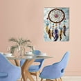 thumbnail image 2 of ZFLMY Dream Catcher Feathers Jewels Canvas Wall Art Decor 12x16in, 2 of 5