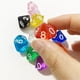 thumbnail image 3 of Dados de efecto perlado TRPG D10 para juegos de mesa, juego de escritorio colorido, 10 caras, 10 unidades por lote, 3 of 4