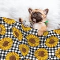 thumbnail image 3 of Disketp Sunflowers Dog Blanket/Bed Cover for Dogs and Cats,Puppy Essentials-Small, 3 of 8