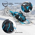 thumbnail image 2 of Raquetas de nieve G2 GO2GETHER, azules, ligeras, 25 pulgadas, para mujeres y hombres, 2 of 8