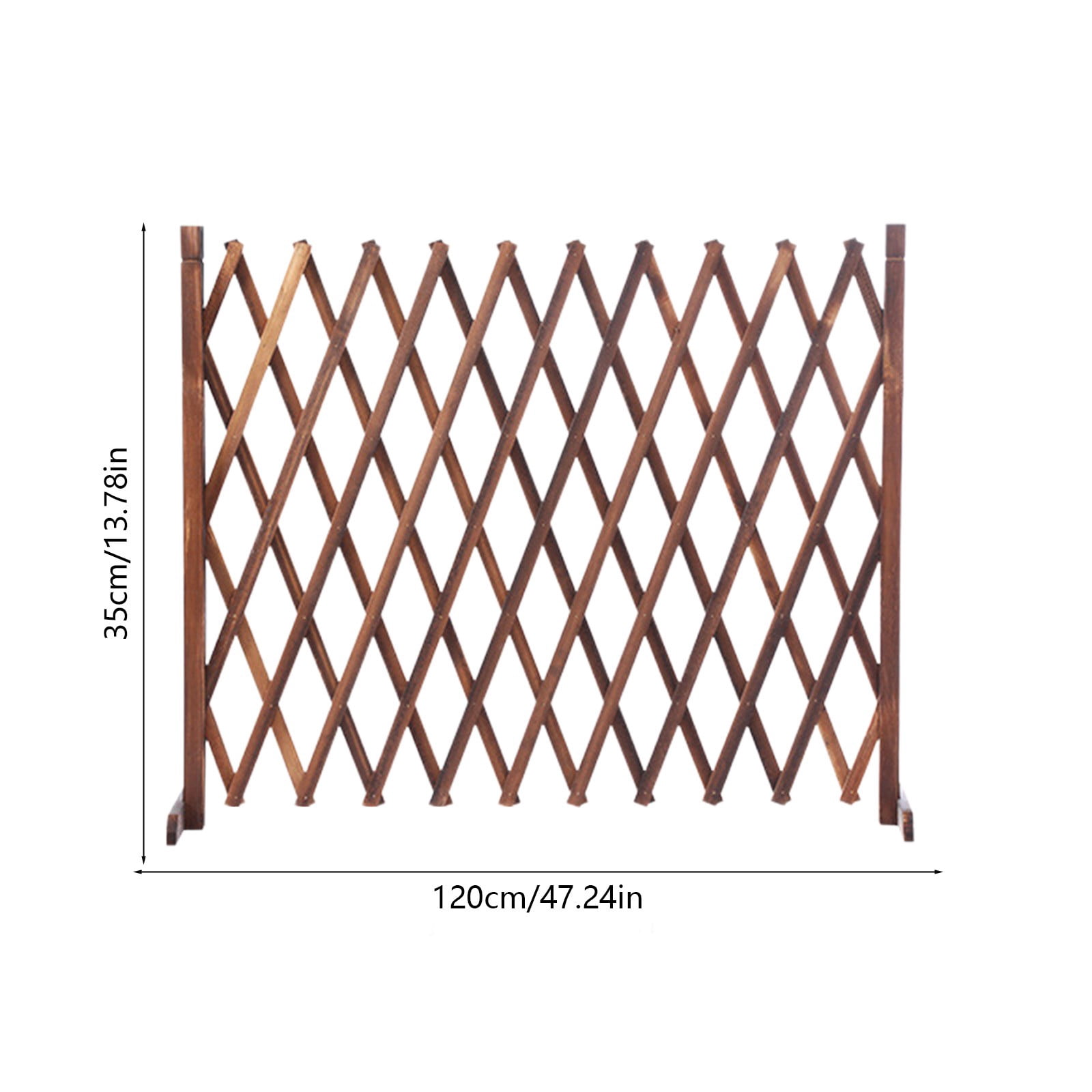 2026 New Retractable Wooden Fences Extendable Instant Fence Portable Expandable Garden Wooden Pet Safety Barrier Gate Freestanding Wood Fence Partition for Home Yard Garden Indoor Outdoor