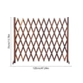 thumbnail image 3 of Cififendec Adjustable Mesh Pet Safety Gate, 47.24"×13.78", Expandable Dog and Cat Barrier for Doorways, No Drilling Installation(Brown), 3 of 5