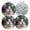 Black2521, variant on 4 PCS Pot Holders for Kitchen,Potholders Sets with Hook for Oven,Cooking,Baking,Patriotic Cat In Star - Spangled Glasses