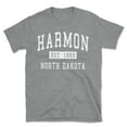 thumbnail image 1 of Harmon North Dakota Classic Established Men's Cotton T-Shirt, 1 of 1