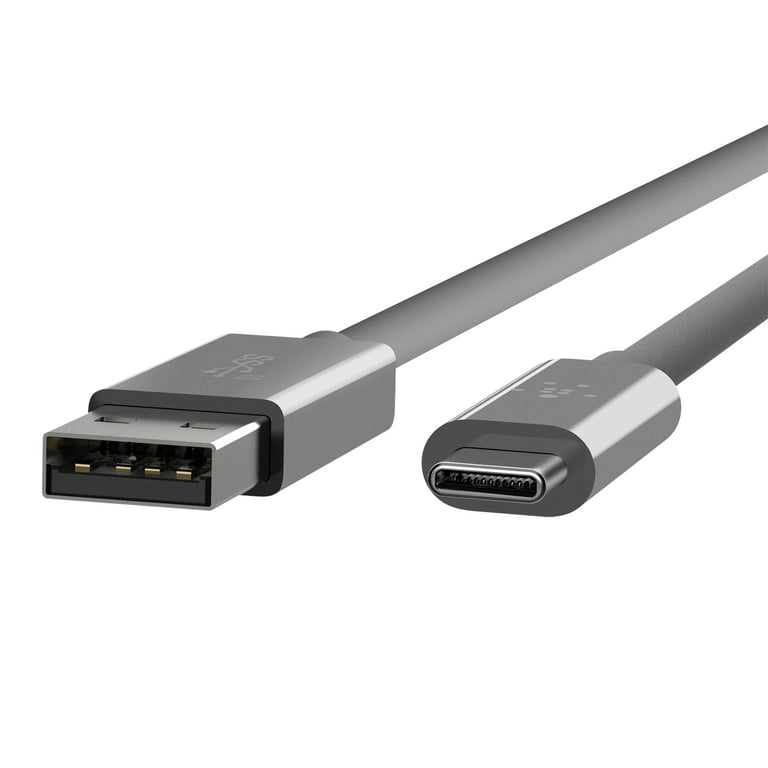 BELKIN Câble avec sangle USB-C vers USB-A 1m noir