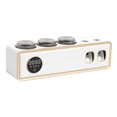 thumbnail image 1 of Porta cepillo de dientes,Estante de cepillo de dientes recargable USB Hotel Travel Blanco, 1 of 9