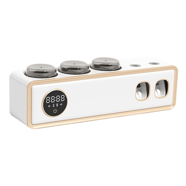 Porta cepillo de dientes,Estante de cepillo de dientes recargable USB Hotel Travel Blanco