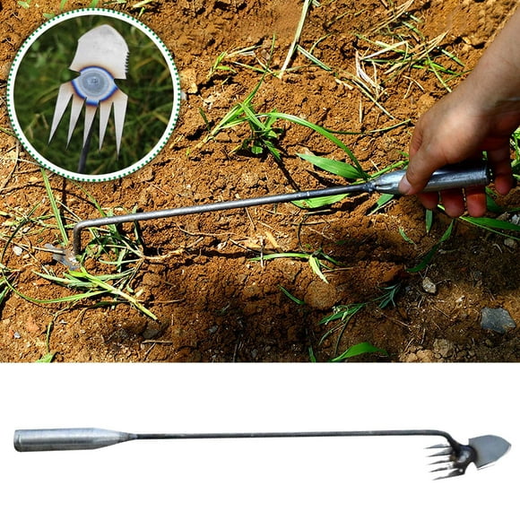 drppepioner Courtyard Weeding Rake Agricultural Iron Rake Weeding Rake Loose Turning Courtyard Weeding Rake Home Clearance