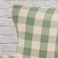 thumbnail image 3 of IbayNawi Oliver Farmhouse Fabric Club Chair,Upholstered Wingback Plaid Accent Chair for Living Room Bedroom,Green & White Checkerboard, 3 of 9
