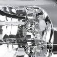 thumbnail image 5 of Factory Style Headlights Chrome Housing Clear Lens Amber Made For And Compatible With 1999 - 2004 Ford Mustang 99 00 01 02 03 04, 5 of 7
