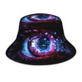 thumbnail image 3 of Daiia v Pattern Bucket Hat - Trendy Cotton Sun Hat for Beach, Golf, Fishing - Fun Outdoor Vacation Boonie for Men and Women, 3 of 9