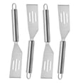 thumbnail image 6 of Toyvian 4Pcs Stainless Steel Metal for Kitchen Use Restaurant Steak Turner Pancake Flipper, 6 of 8