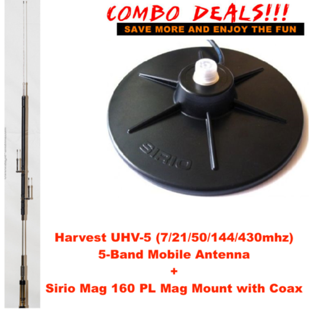 ANTENNE BASE VHF / UHF - radioamatori vendita cb ricetrasmittenti