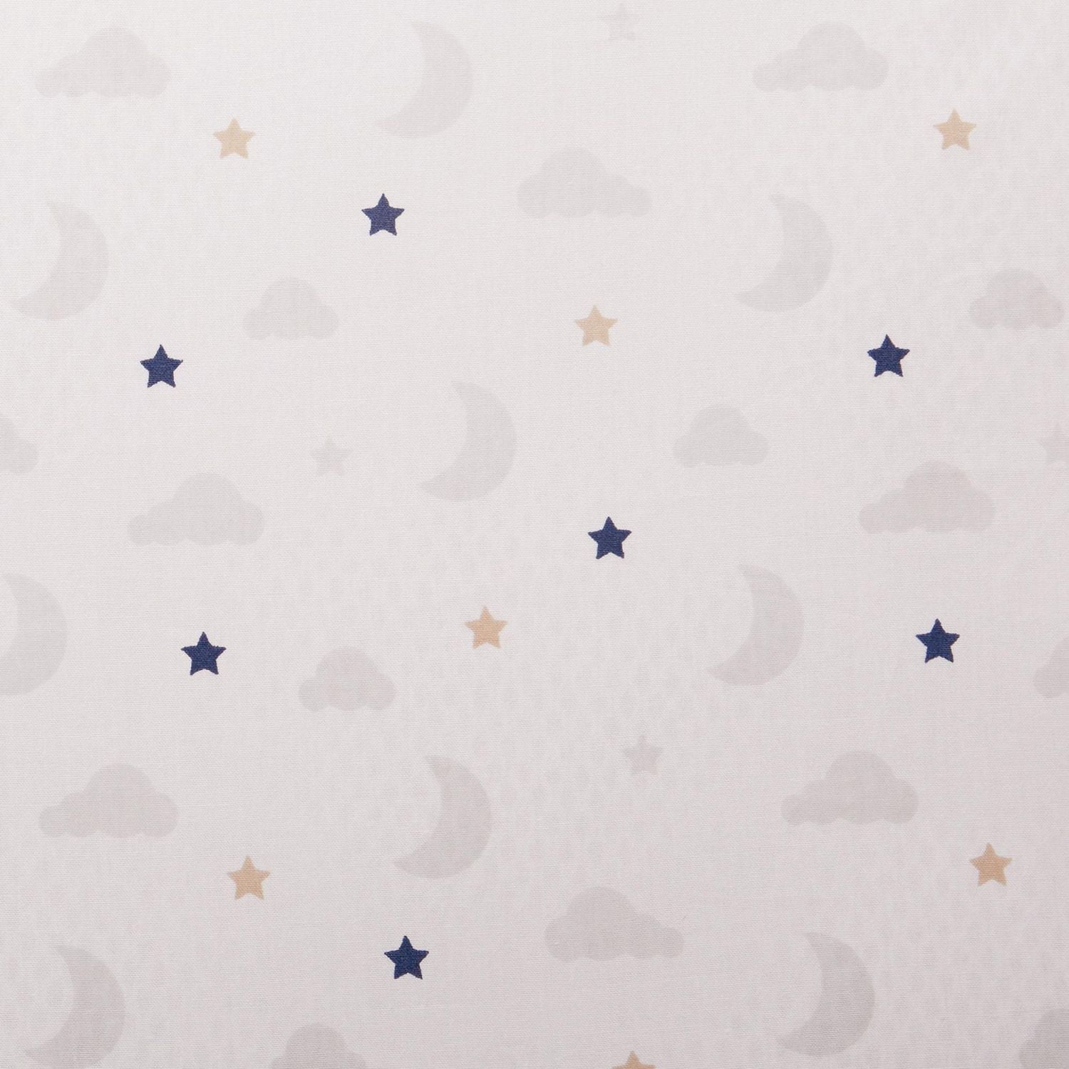 George Baby Organic Cotton Single Pack Crib Sheet, 28" x 52", organic cotton