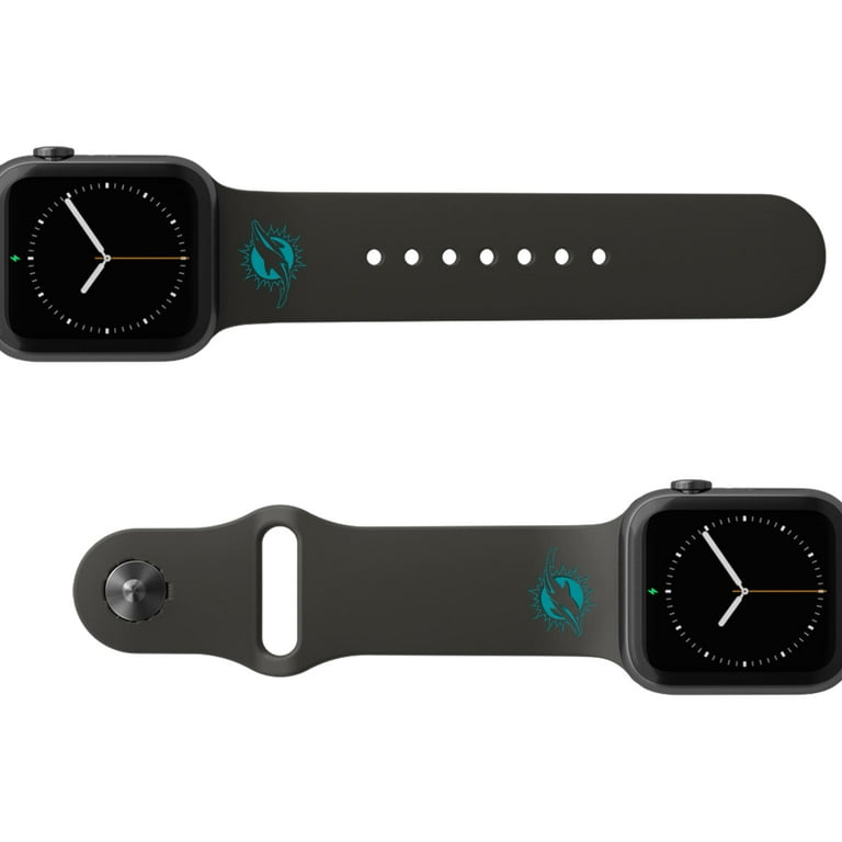 Groove Life Black Miami Dolphins 38 40mm Apple Watch Band