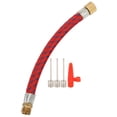 thumbnail image 3 of Portable Air Nozzle Pump Adapter, Copper+Plastic Valve Pump Adapter, For Bicycle Bike, 3 of 8