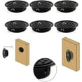 thumbnail image 5 of 10 Pcs Grille Aération Ronde, Grille D'ération Trou Inox Acier Inoxydable Ronde Grille Aération Trou Trous D'ation pour Cuisine et Armoire pour Cuisine Meubles Bouche Aération (Noir), 5 of 5
