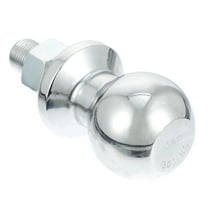 FENGGUIQU Tow Ball for Trailer Chrome Plated Towing Road Rescuing 1Set