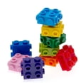 thumbnail image 2 of 10pcs 67329 Modified 1x2x1 Building Blocks Kit 2/3 With Studs On Sides Particle Idea Educational Toy Children Birthday Gifts, 2 of 10