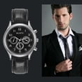 thumbnail image 3 of WLISTH P603 Reloj de cuarzo elegante y noble para hombre Reloj de pulsera informal de nego Abanopi Mirar, 3 of 5