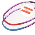 thumbnail image 5 of Uxcell 9.8"x0.7" Badminton Racket Tennis Racquet Head PU Protector Sticker Tape, Orange 4Pcs, 5 of 5
