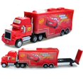 thumbnail image 4 of Movie Cars 2 3 Personajes Lightning Mcqueen & The King & Chick Hicks & Mack Truck Uncle Metal Die-cast Toy Cars Modelo Vehical para niños Regalos, 4 of 5