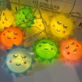 thumbnail image 5 of HUGFEGWE LED Colorful Sunflower Holy Light String Party Resort Display Courtyard Decorative Light, Gift Wedding Halloween Christmas Party Decorative Battery Light (7 FT) UA824-4351, 5 of 5