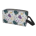 thumbnail image 2 of Goofa Turtle Printed Toiletry Bag with Handle,Large Capacity Travel Makeup Cosmetic Bag for Women, Carry on Airport Airline Compliant Bag, 2 of 9