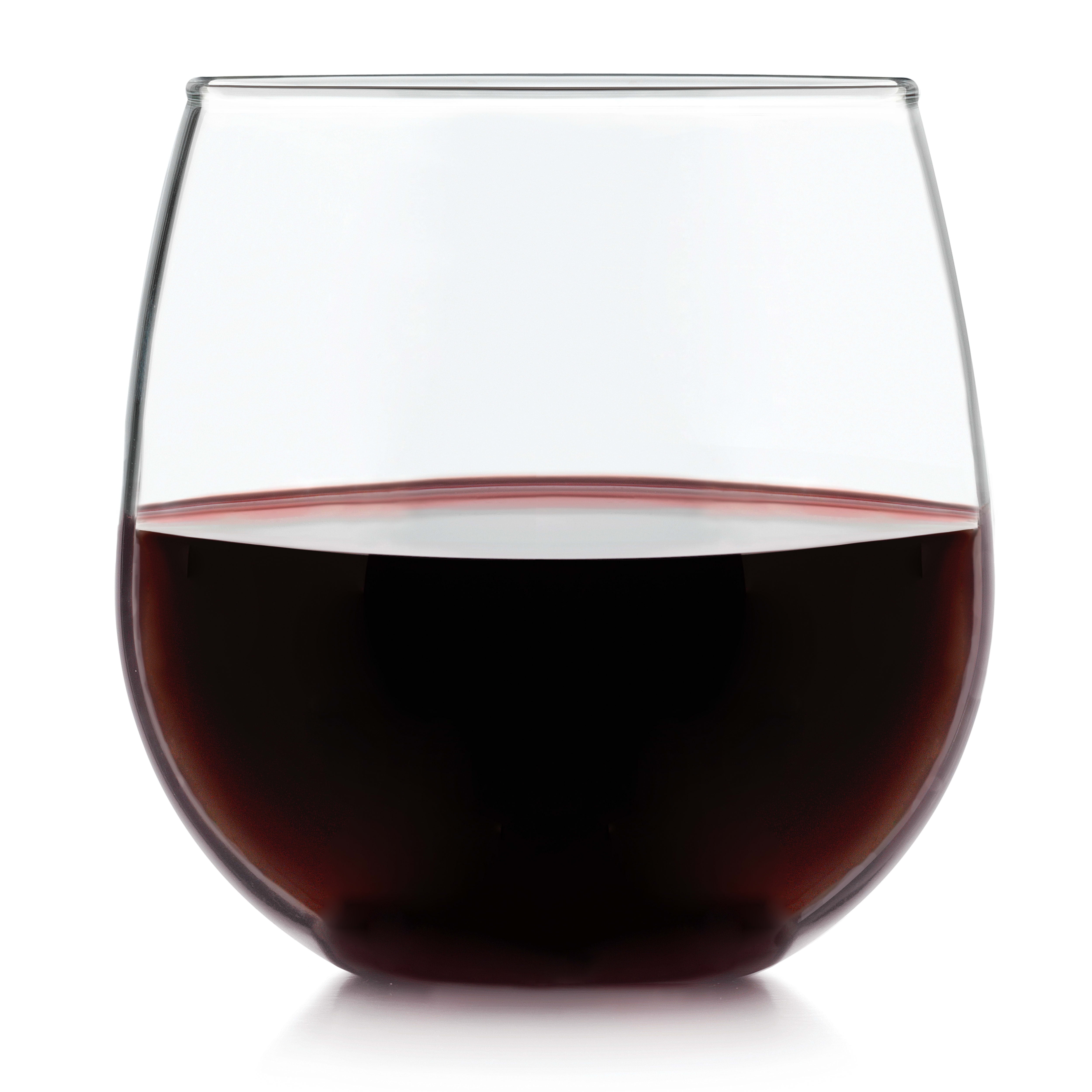 Libbey 222 Customizable 16.75 oz. Stemless Red Wine Glass - 12