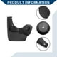 thumbnail image 5 of Guardabarros de barro únicos para Renault Duster 2010-2015, guardabarros delanteros y traseros, 1 conjunto, 5 of 6