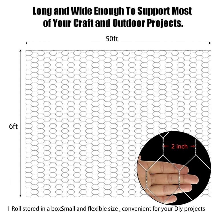 Galvanized Chicken Wire Mesh | Gi Poultry Netting | Factory Full Size
