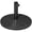 Black 77, variant on 12.5 Inch Steel Patio End Table for Small Spaces, Round Hollow Drum Side Table for Indoor Outdoor Use, Black
