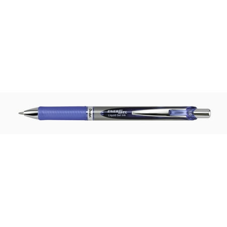 UPC: 0884851017154 | EnerGel RTX Retractable Liquid Gel Pen Bold Line Metal Tip Blue Ink 12 Count