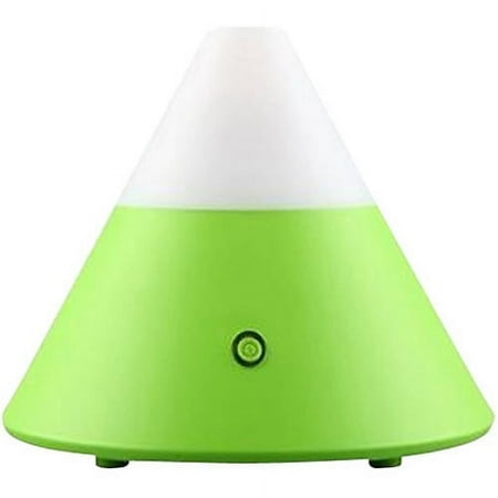 ZAQ Noor Essential Green LiteMist Ultrasonic Aromatherapy Color-Changing Light 80 mL Oil Diffuser