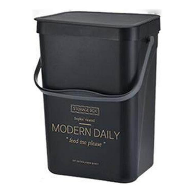 facefd Environmental PP Wall Trash Bin Portable Garbage Bin With Lid For Household Kitchen Toilet