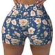 thumbnail image 2 of Fotbe Flower Shorts Sin Costuras – Shorts Deportivos de Cintura Alta para Mujer, Elásticos para Gimnasio, Yoga, Running o Ciclismo-Large, 2 of 8