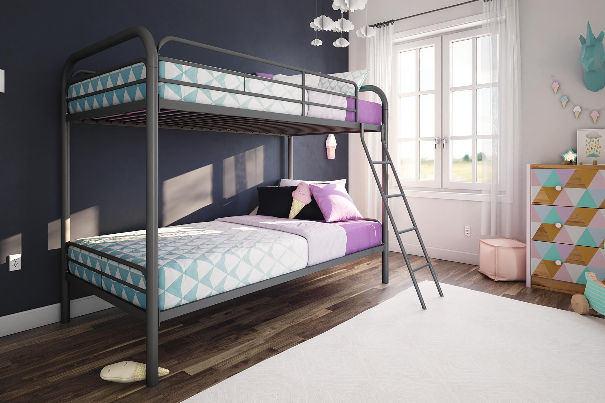 Dhp Twin Over Metal Bunk Bed, Dhp Twin Bunk Bed