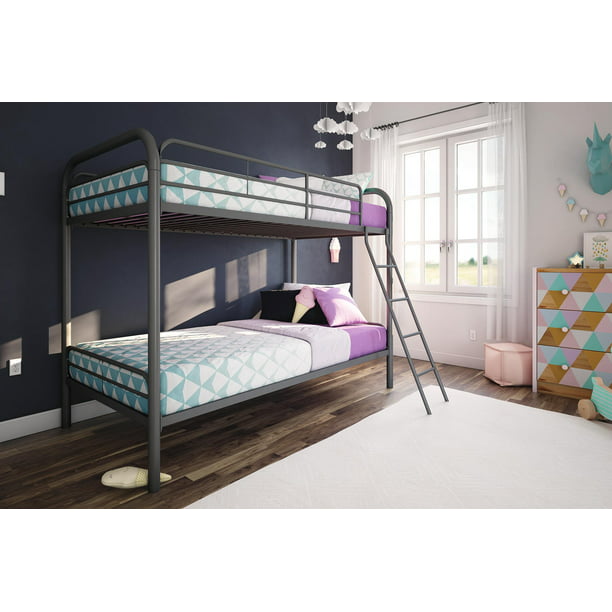 Dhp Twin Over Metal Bunk Bed, Dhp Twin Over Full Metal Bunk Bed